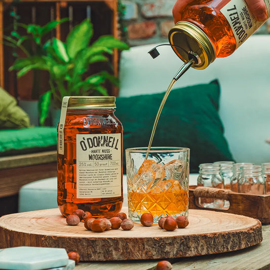O'Donnell Moonshine bald bei uns im Shop 🔥 Schnapps, kein Honig!
